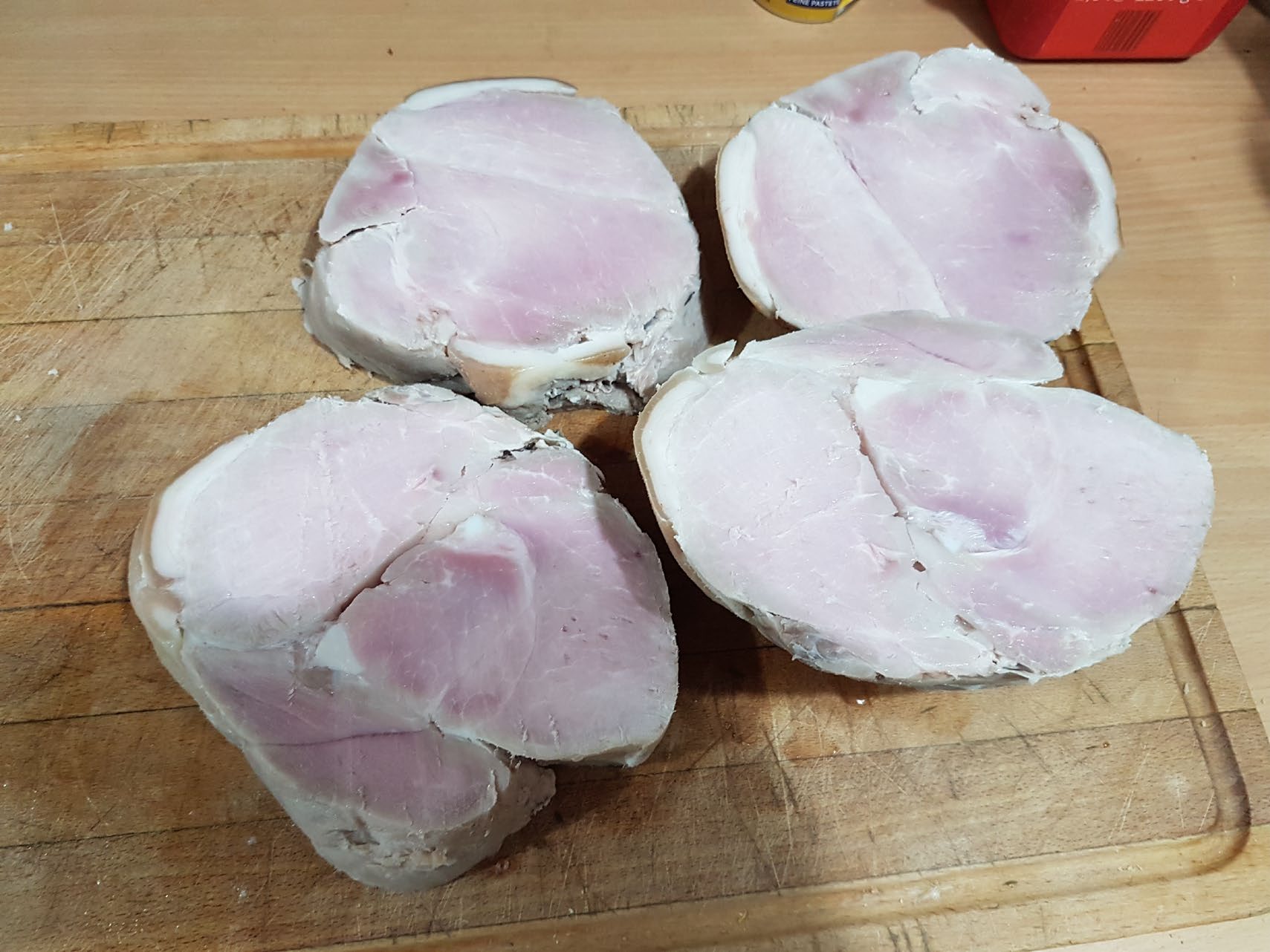 Jambon blanc en morceaux