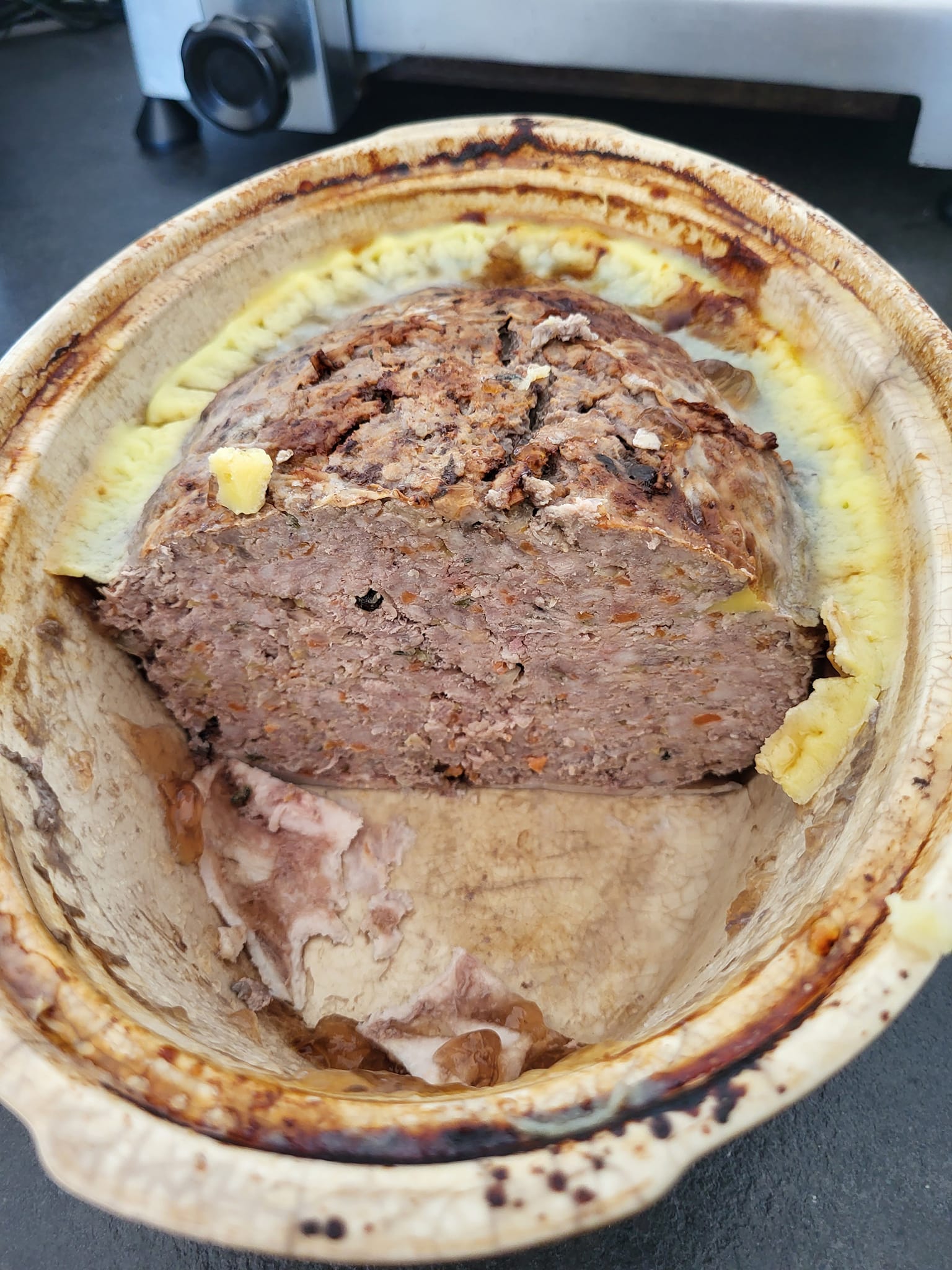 terrine de faisan découpée