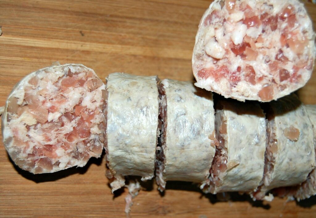 Saucisse De Couenne Maison La Charcuterie Maison